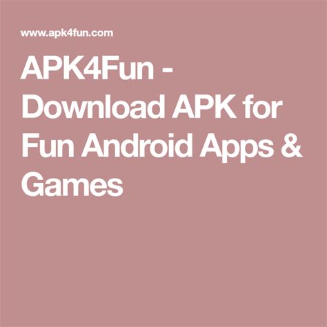 Apk4fun games